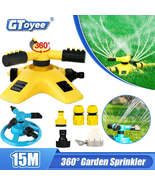 TOWAYER 360 Degree Automatic Rotating Garden Lawn Water Sprinkler System... - £3.00 GBP+