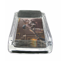 Hot Anime Witches D9 Glass Square Ashtray 4&quot; x 3&quot; Smoking Cigarette Bar - £39.71 GBP