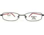 Technolite Flex Kids Eyeglasses Frames TLF 1008 BK/RD Black Red 48-17-130 - £36.81 GBP