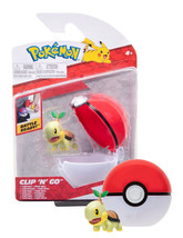 Pokemon Clip &#39;N&#39; Go Turtwig + Poke Ball New in Package - $19.88