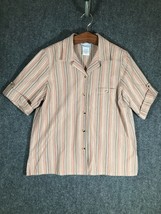 Blair Button Up Pocket Shirt Medium Womens Size M Short Sleeve Regular F... - £9.59 GBP
