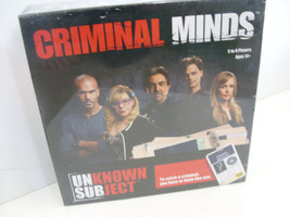 Criminal Minds Unknown Subject  Role playing Game Solve crime NEW - £15.79 GBP