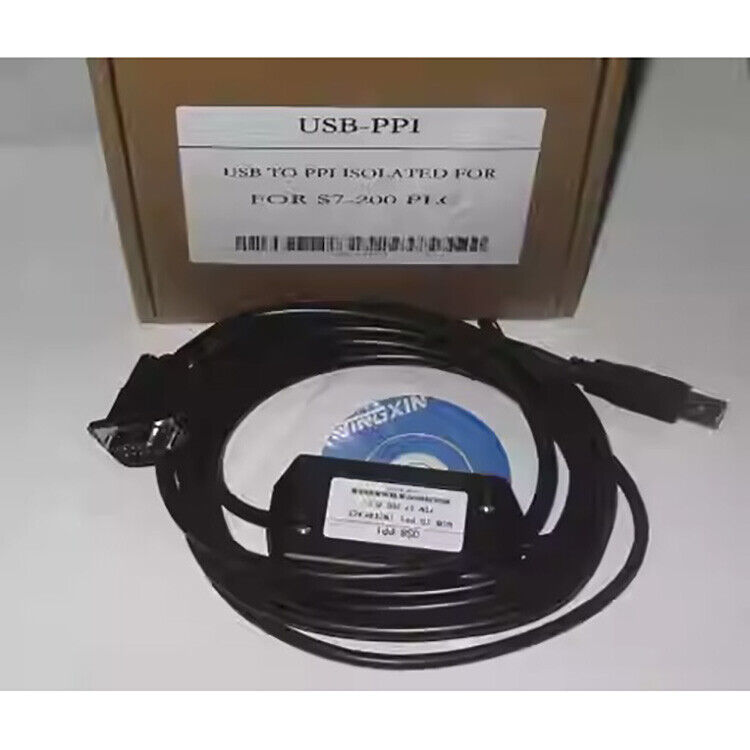 1Pcs New USB-PPI Fit for Siemens Programming Cable PLC S7-200 CPU222/224... - $27.25