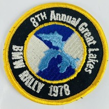 8th Annual 1978 Great Lakes BMW MOA Motorcycle Rally Patch 3” Vintage - £5.38 GBP