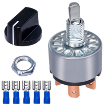 Taiss Rotary Switch 4 Position 3 Speed Fan Switch 12A 250V/16A 125V Meta... - $18.08