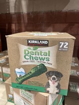 KIRKLAND Signature Dental Chews GRAIN Free GLUTEN Free, 72-count - £31.55 GBP