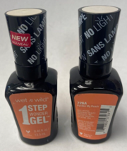 Wet N Wild 1 Step Wonder Gel - 726A Pardon My Peach*Twin Pack* - £11.03 GBP