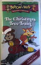 Collectors ITEM-Buttons &amp; Rusty The Christmas Tree Train(Vhs, 1987)TESTED-RARE - £255.44 GBP