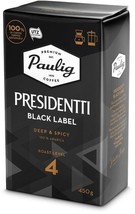 Paulig Presidentti Black Label Filter Ground Coffee 450g, 6-Pack - £81.32 GBP