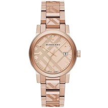 Burberry BU9039 The City Rose Gold Tone 38mm - RRP 795.00 USD - 2 Years Warranty - £238.20 GBP