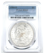 1904-O United States Morgan Silver Dollar PCGS MS64 90% silver New Orleans - $178.31