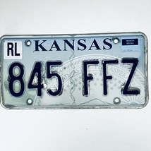  United States Kansas Base Passenger License Plate 845 FFZ - £13.33 GBP