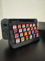 Nintendo Switch 24 Game Cartridge Holder Storage Display Stand Organizer... - $16.65