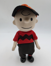 Vtg 1966 Peanuts Charlie Brown 7&quot; Figure Pocket Doll with Hat Hong Kong   *READ - £23.24 GBP