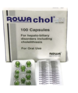ROWACHOL For Hepato Biliary Disorders Cholelitiasis &amp; Gallstones 100&#39;s - $47.77