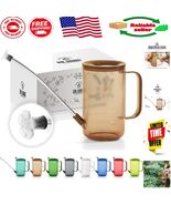 Compact 1L Amber Brown Watering Can for Indoor Plants - Perfect for Home... - $31.87 CAD