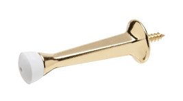 Everbilt Bright Brass Solid Door Stop - £6.34 GBP