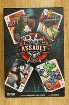 Cryptozoic Entertainment Poker Assault Card Game Open Box Unpunched Comp... - $17.81