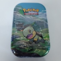 Pokemon TCG Sinnoh Stars Mini Tin Turtwig 2 TCG Booster Packs Metal Coin NEW - £15.81 GBP