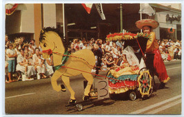 Childrens Costume Parade Fiesta Days Santa Barbara California postcard - £4.64 GBP