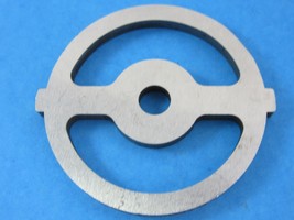 2-hole sausage stuffing  eat Grinder plate disc for electric Rival Sunmi... - $18.37 CAD