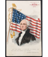 1900s George Washington Mirror High Grade Candies Advertising Postcard R... - £11.00 GBP