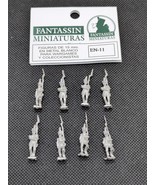 Fantassin Miniatures 15mm Holding Rifle Metal Bayoney Miniatures EN-11 - $29.86 CAD