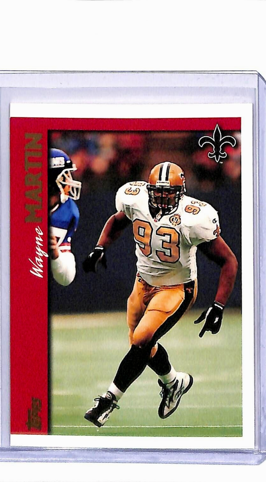 Primary image for 1997 Topps #184 Wayne Martin New Orleans Saints Football Card