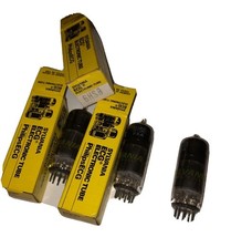 Sylvania #6HS8 Vintage Set Of 3 Electronic Tubes - $175.58 MXN