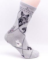 Scottish Terrier Scottie Dog Breed Novelty Socks - $13.99