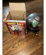 Vtg Gemmy Green Monster Spirit Ball w/ Orig Box 9” Works With Issues - $24.75