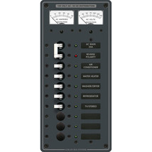 Blue Sea 8074 AC Main +8 Positions Toggle Circuit Breaker Panel - White ... - $522.55