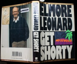 1990 Elmore Leonard GET SHORTY! (Chili Palmer #1) hcdj killer movie mob loans - £9.73 GBP