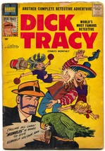 DICK TRACY #121 1958-CHESTER GOULD-HARVEY COMICS-PARROT G - £25.19 GBP