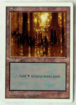 Swamp #442 - 5th Series - 1997 - Magic The Gathering - £1.17 GBP