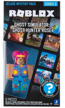 Roblox Deluxe Mystery Pac K Series 3 Ghost Hunter Rose Ghost Simulator W/ Code. - £12.05 GBP