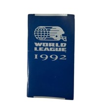 1992 World League Football Guide RARE All Of the Teams Schedules and Staff - £29.37 GBP