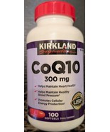 Kirkland Signature CoQ10 300 mg., 100 Softgels (Expiration: 11/2025) - $451.41 MXN