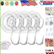 Clear Suction Hooks with Wipes - 6.6 Lbs Weight Capacity, Easy Install - $315.55 MXN