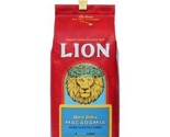 Lion Coffee Macadamia Ground Coffee 10 Oz (Pack Of 5 Bags) - £85.94 GBP