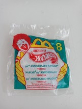 New 1998 McDonald&#39;s Happy Meal Toy #8 Hot Wheels 50th Anniversary Nascar. - £4.56 GBP