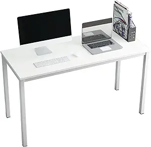 55 Inches Large Desk Computer Desk Home Office Table Writing Desk Study ... - $224.99