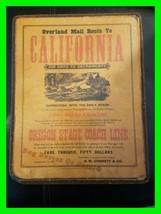 Vintage Oregon Stage Coach Line Overland Mail Route to California Advertisement - £39.10 GBP