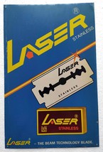 Laser Stainless Steel Blades Vintage Advertising Litho Original Tin Sign... - $59.99