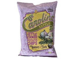 Carolina Kettle Rosemary and Garlic Kettle Cooked Potato Chips, 4-Pack 5oz - $29.20