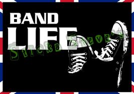 Band Life Cool Vinyl Sticker Decals sweet Marijuana Rock Star - $5.93