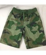 Faded Glory Green Camo Shorts Boys Youth Size S/Ch 6-7  - £3.13 GBP