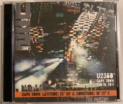 U2 Live in Cape Town, Africa CD February 18, 2011 U2 360 Tour Very Rare ... - £19.93 GBP
