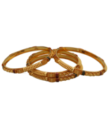 22 carat stamp actual gold 6.1 cm bangle for him hanukkah jewelry - €8.780,72 EUR