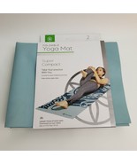 GAIAM Foldable Yoga Mat Super Compact 68&quot; L x 24&quot; W x 2MM NWT - £23.29 GBP